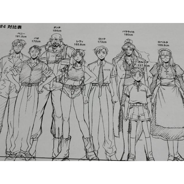 BLACK LAGOON ブラックラグーン 設定資料集 の通販 by Gshop｜ラクマ