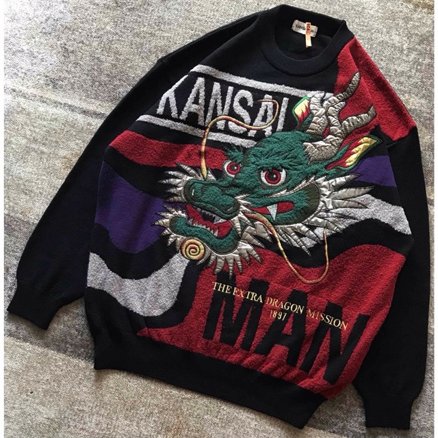 Kansai Yamamoto - 幻の逸品 最高傑作 衝撃の龍 KANSAI MAN 山本寛斎