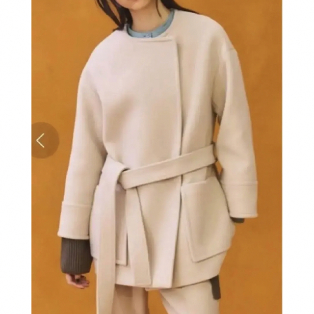 PUBLIC TOKYO - PUBLIC TOKYO ハイクラスウールショートコート ノー