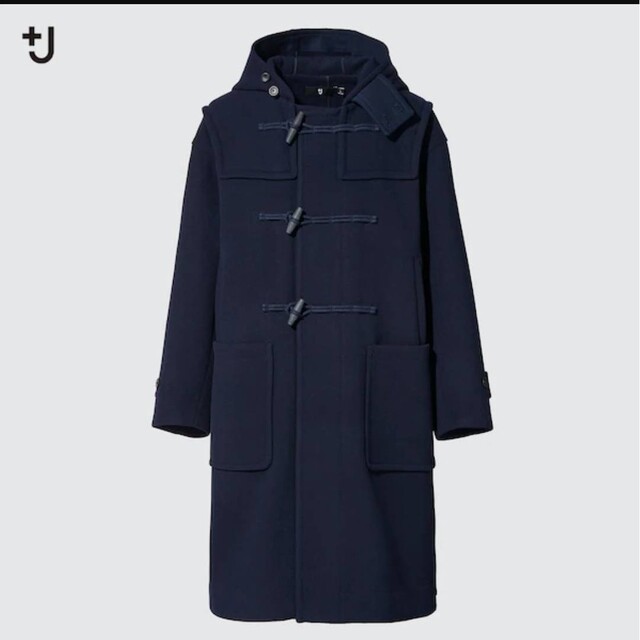 JIL SANDER - 即完売 +J ウール オーバーサイズ ダッフルコート