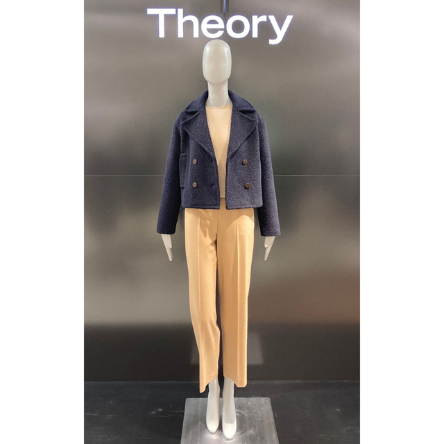 Theory - Theory 22aw ショート丈Pコートの通販 by yu♡'s shop