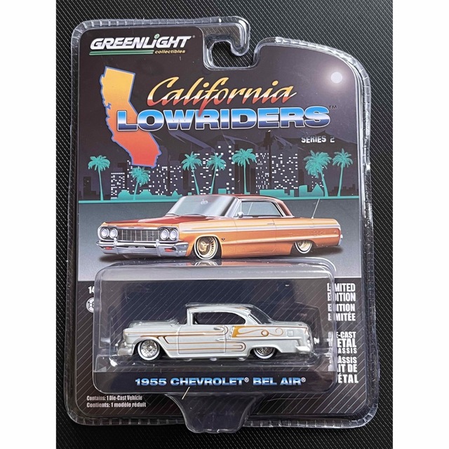 Chevrolet - 1/64 グリーンライト ローライダー 1955 シボレー