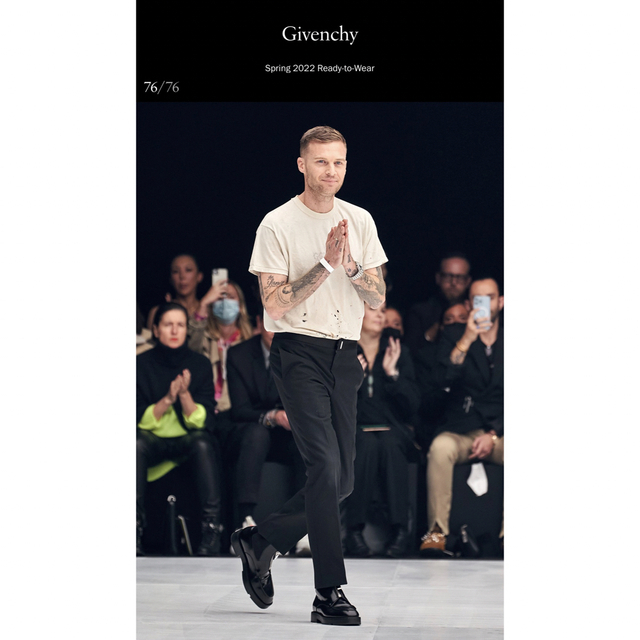 GIVENCHY - ジバンシィ givenchy マシューランウェイ着用ジップブーツ