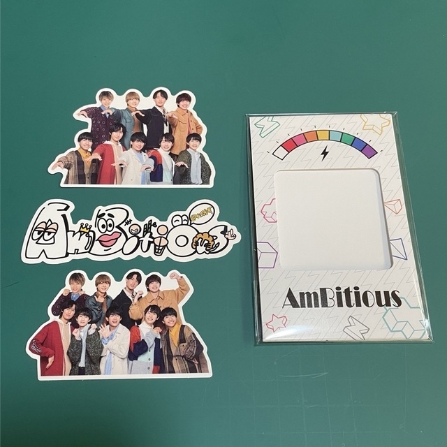 AmBitious フレークシール 集合/ロゴの通販 by N's shop｜ラクマ