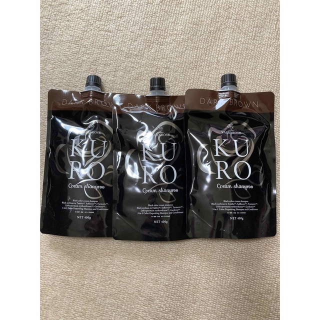 バランローズ KUROクリームシャンプー ダークブラウン VALANROSE KURO