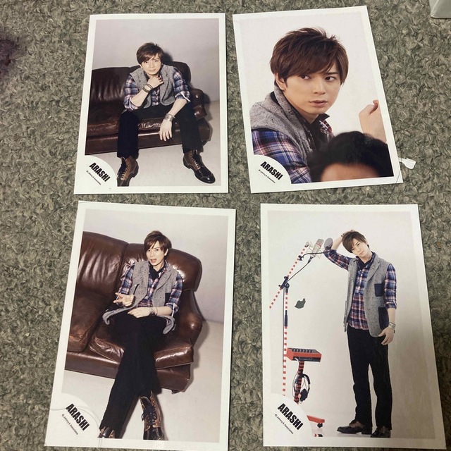 嵐 - 松本潤 公式写真4枚の通販 by ABCM's shop｜アラシならラクマ