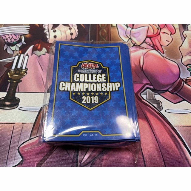 遊戯王 カレッジチャンピオンシップ2019 スリーブ 60枚 遊戯王