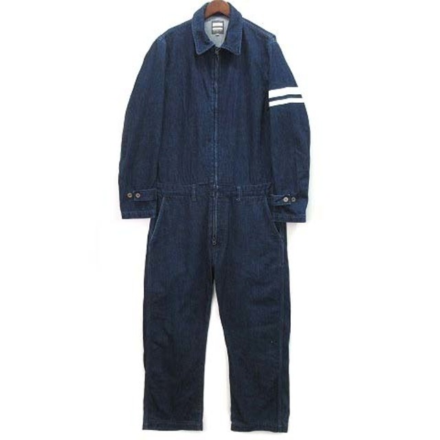 桃太郎ジーンズ 出陣 デニムジャンプスーツ オールインワン つなぎ