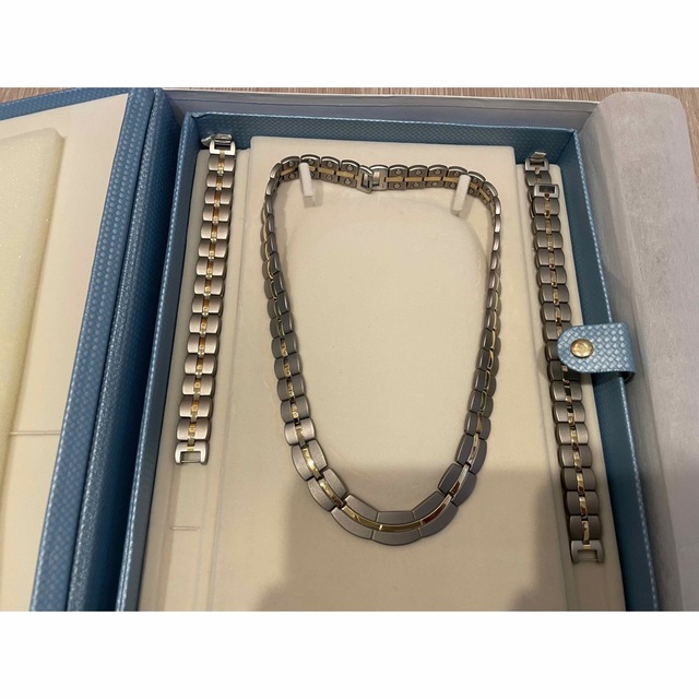 TOYAMA Z 外山 磁気ネックレス ブレスレット 5点セット 疲労回復の通販