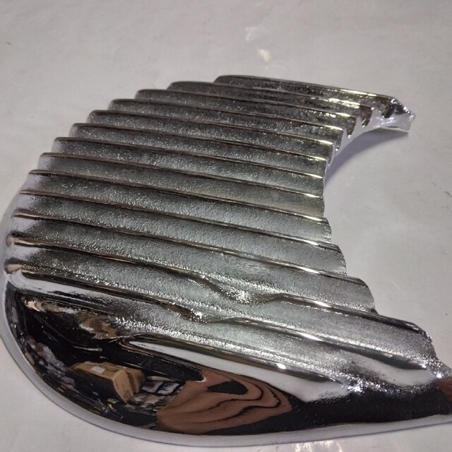 □GS400 GS400E メッキ クラッチカバー フィンの通販 by