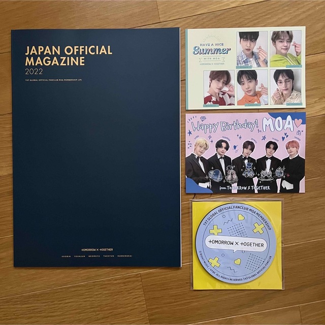 TOMORROW X TOGETHER - TXT ファンクラブ 入会特典 の通販 by y