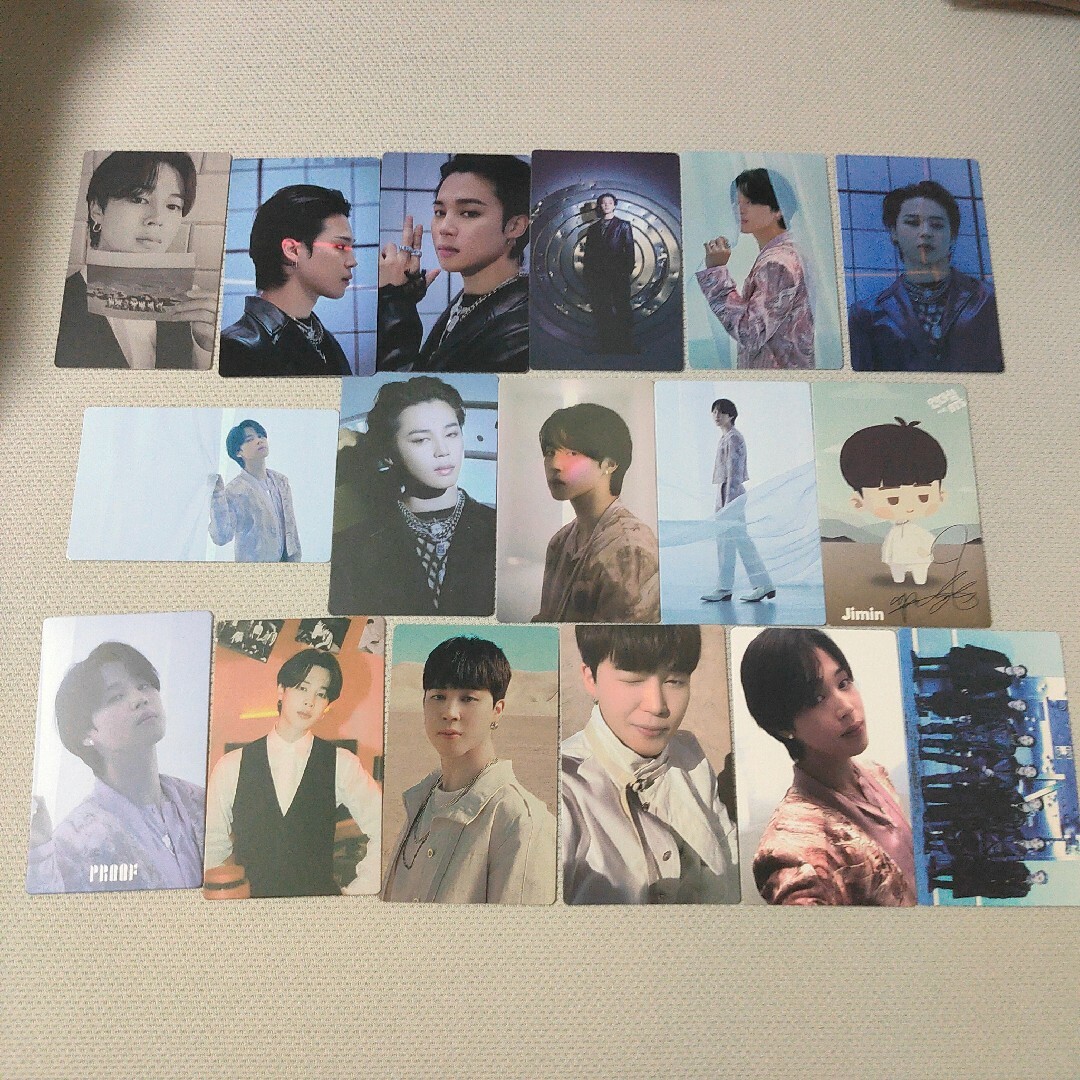 ジミン Proof トレカ 17枚セットの通販 by tanaya's shop｜ラクマ