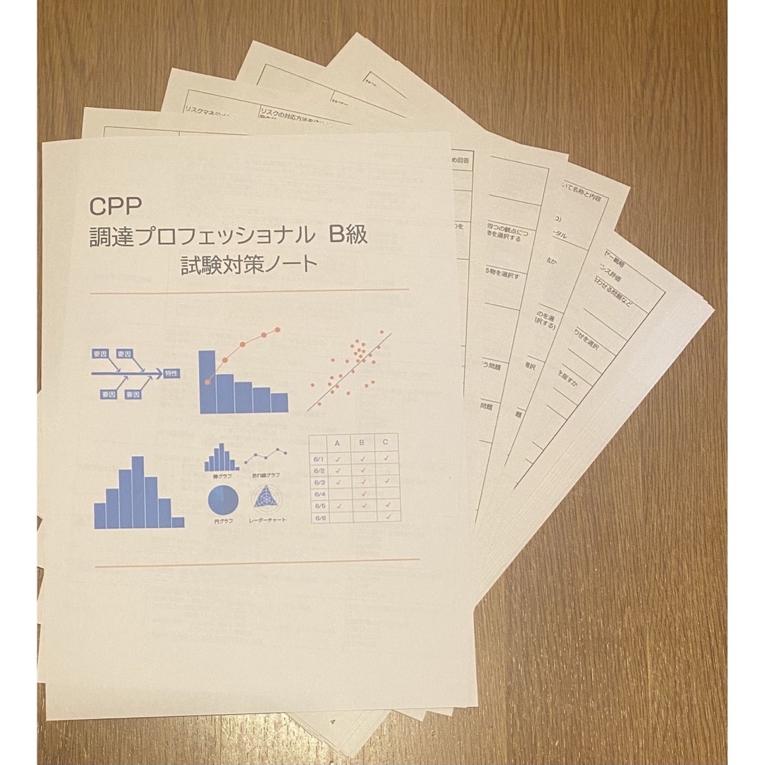 CPP-B 調達プロフェッショナル 試験対策ノート 予想問題90問 セットの