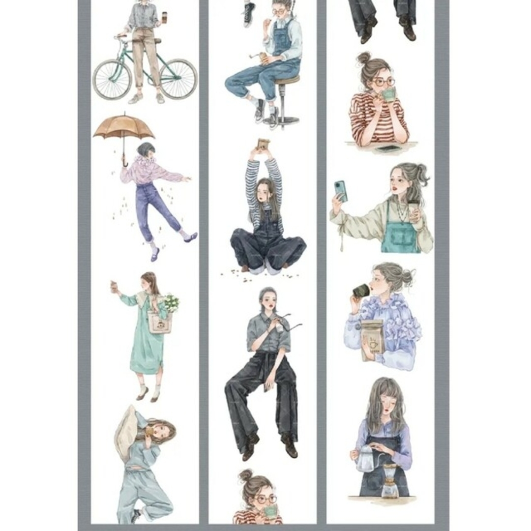 J685 切り売り 台湾マステ 海外マステ ループ売り つめ合わせ 海外