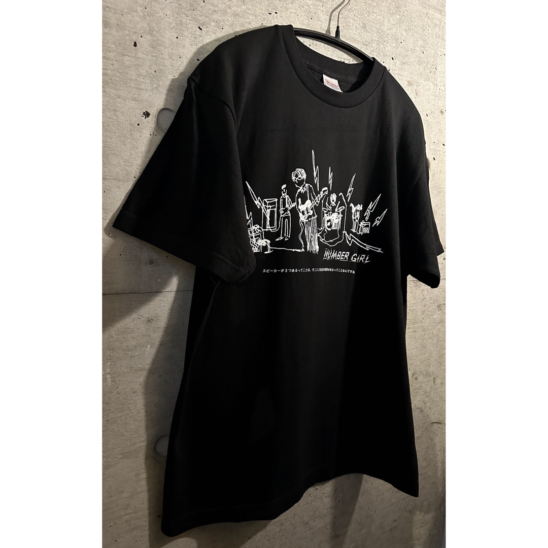 NUMBER GIRL ナンバーガール Tシャツ 新品 L ガギギギドガガガガの通販