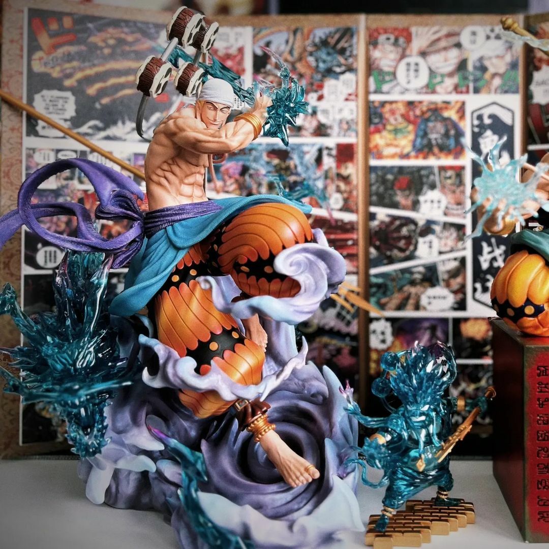 ワンピース 神 ゴッド エネル フィギュア ガレージキット LXスタジオの