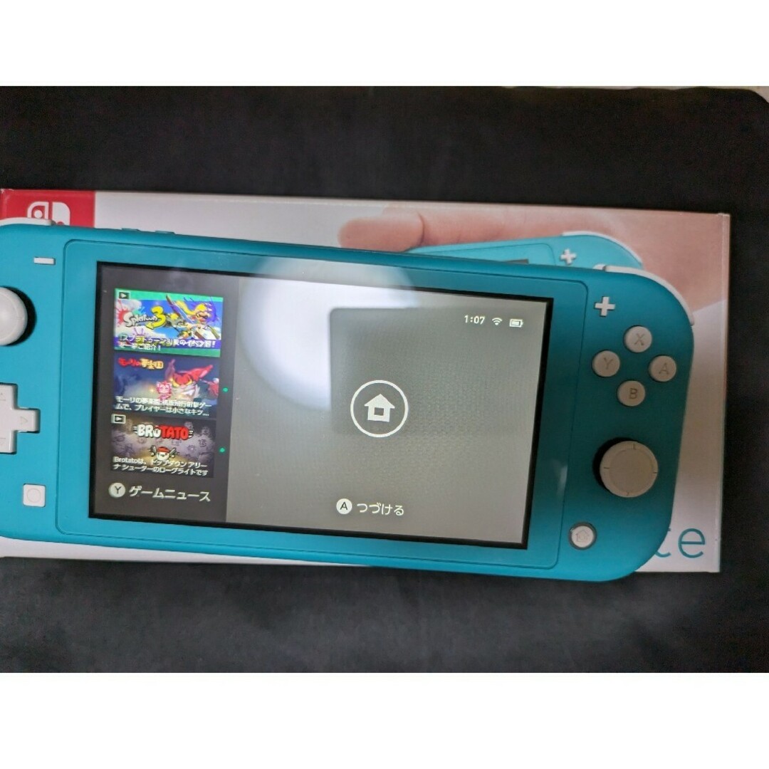 Nintendo Switch - スイッチライト/ブルーの通販 by つっきー's shop