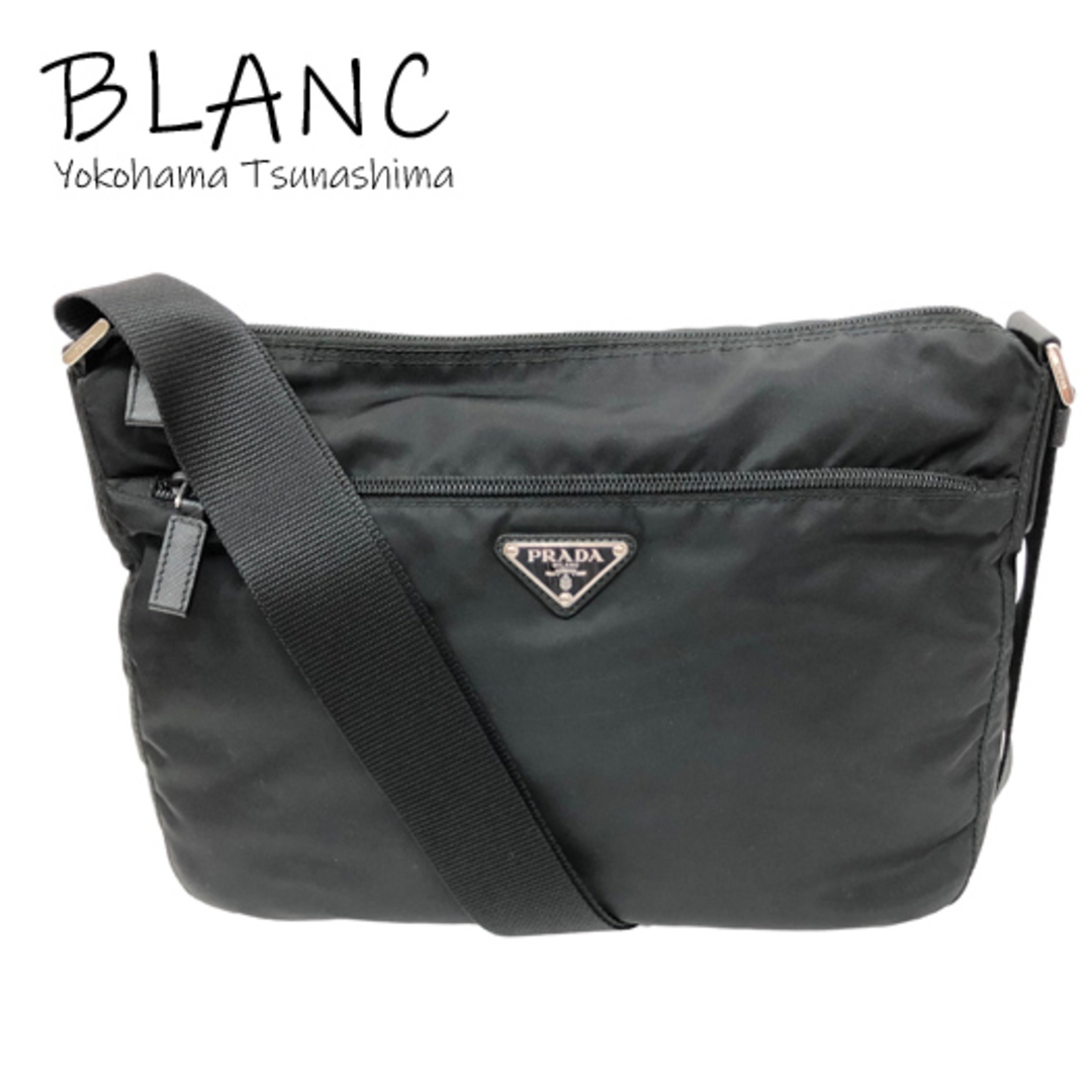 PRADA - プラダ ナイロン ショルダー バッグ ブラック PRADA 横浜BLANC
