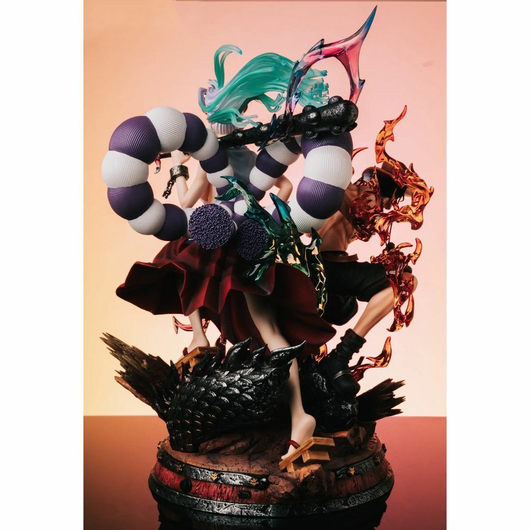 ワンピース エース＆ヤマト ガレージキット フィギュア LXスタジオの