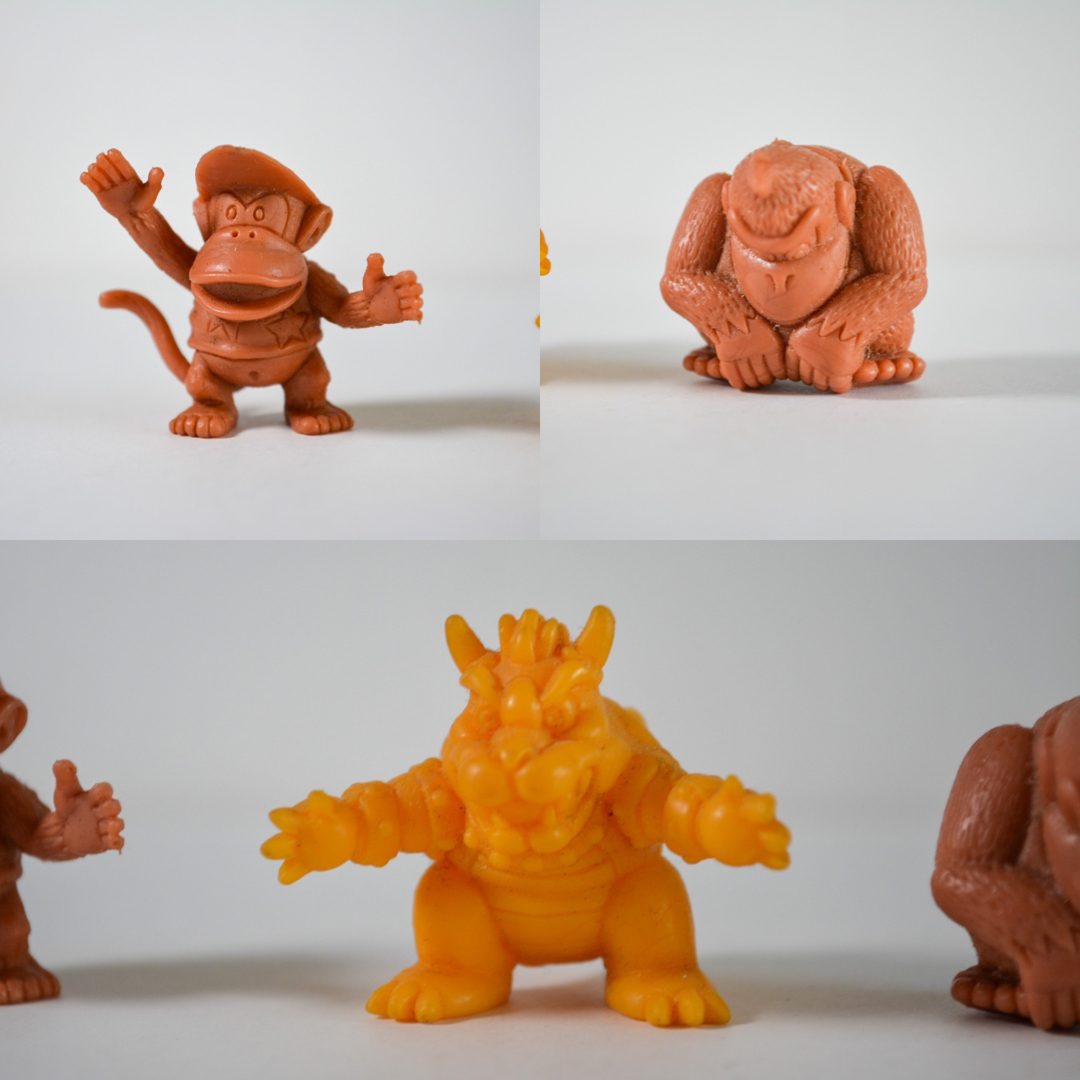 ドンキーコング 消しゴム 当時物 任天堂 ニンテンドー ミニフィギュア