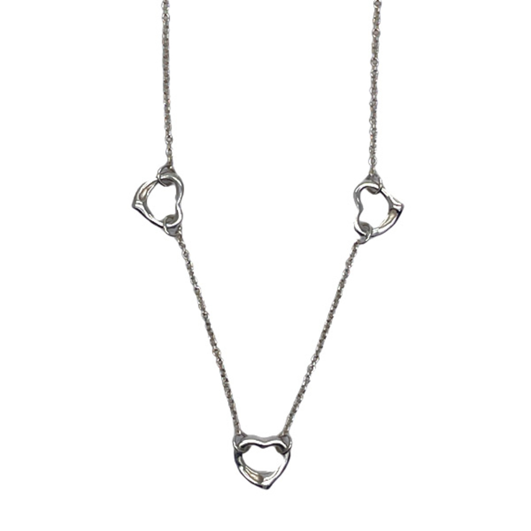 オールドティファニー TIFFANY&Co. オープンハート 3連 トリプルハート