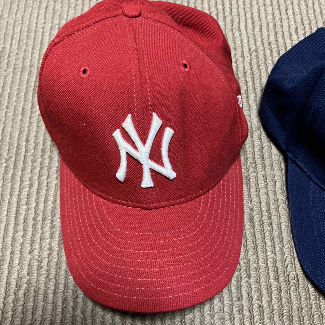 NEW ERA - USA製 80s New Era 59fifty 赤 キャップ ヤンキースの通販