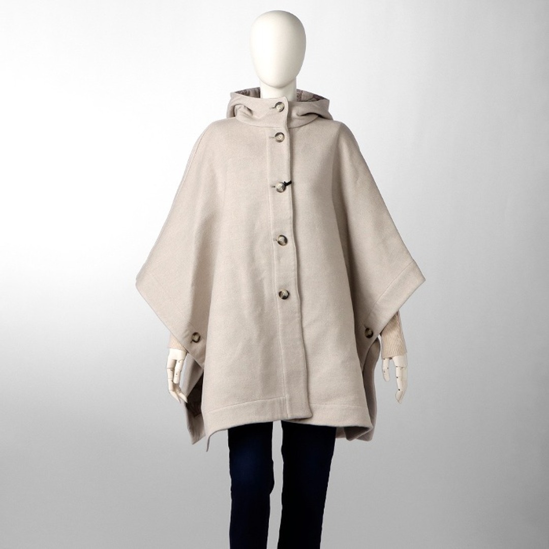 Max Mara - マックスマーラ MAX MARA ポンチョ ウール ZAC Mモノグラム