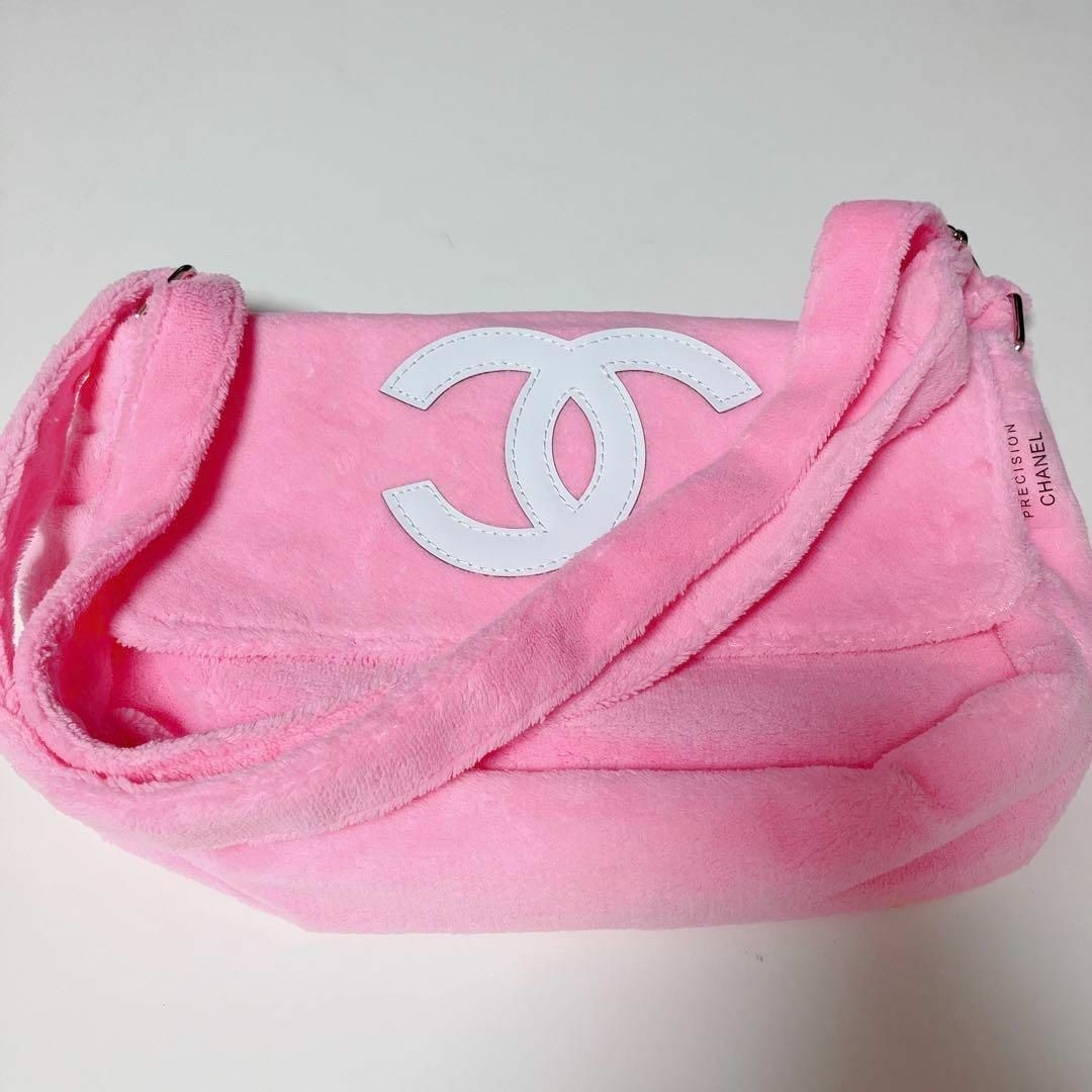 新品同様】CHANEL シャネル ショルダーバッグ ノベルティ ピンクの通販