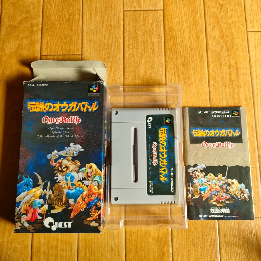 SFC 伝説のオウガバトル スーパーファミコン Ogre Battleの通販 by TIG