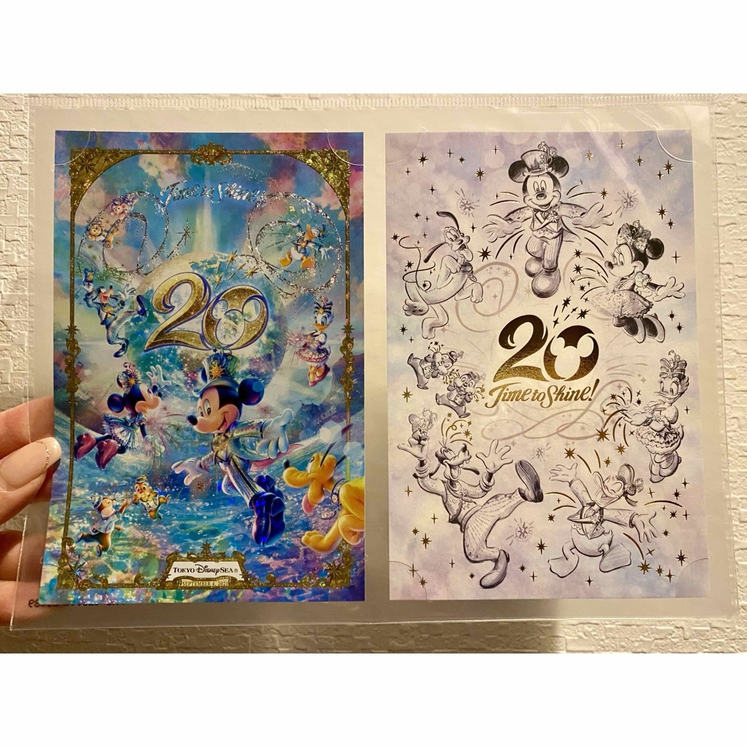 Disney - ディズニーシー 20周年 ポストカード2枚セットの通販 by