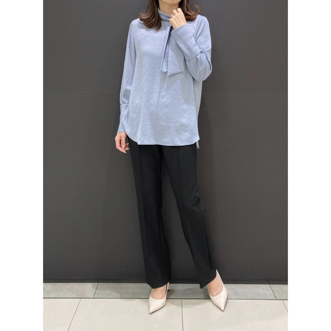 Theory luxe セオリーリュクスボウタイブラウス