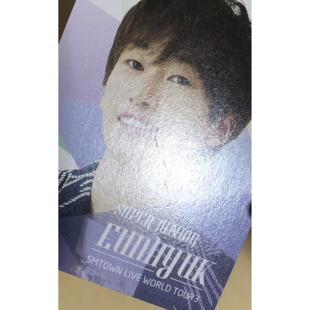 SMTOWN SUPERJUNIOR ウニョク EUNHYUK特典 トレカ 3枚