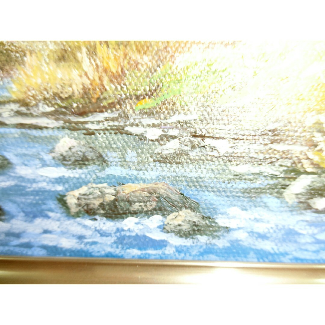 sale【ART】関健造真筆(山村清流)サムホールの通販 by アート