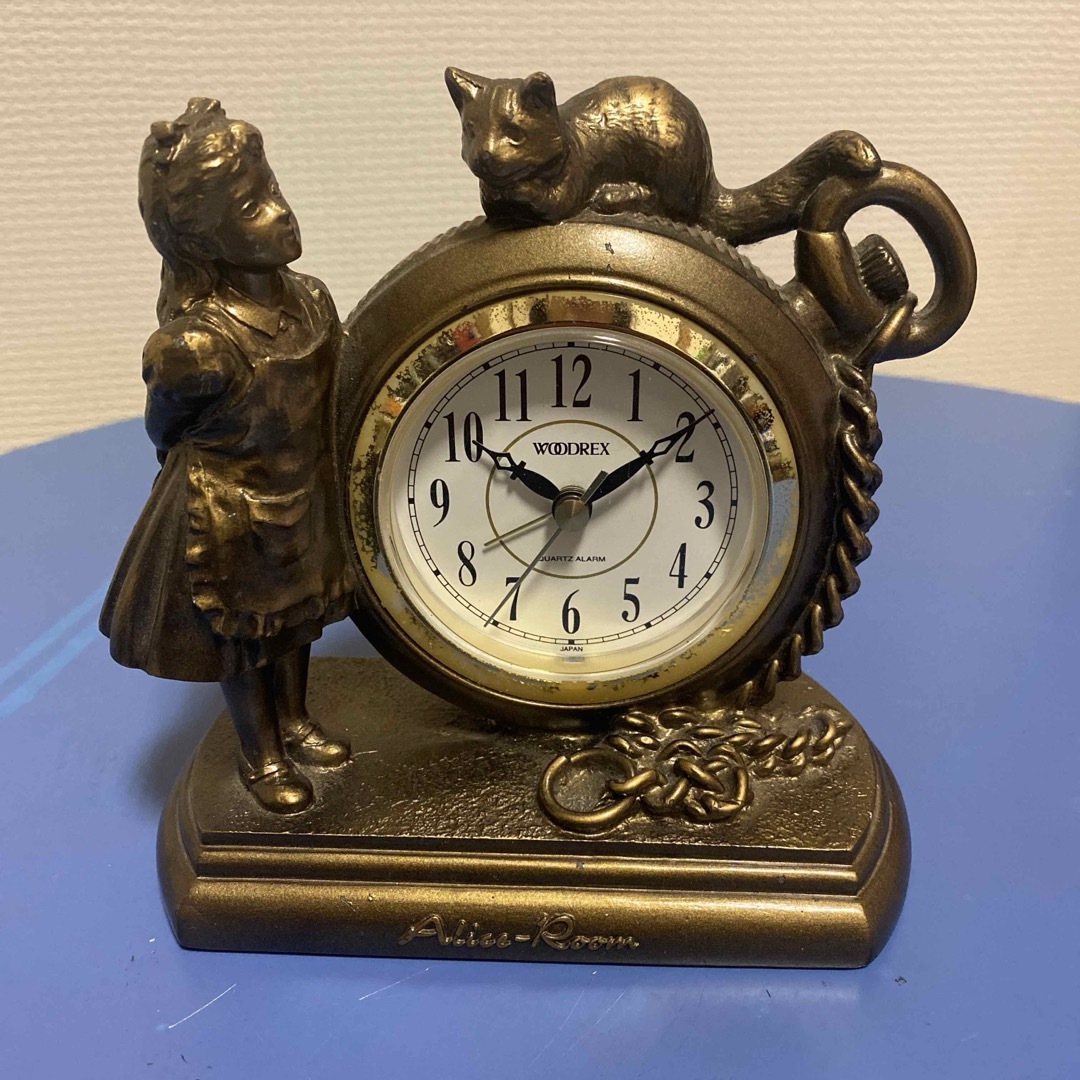 Disney - WOODREX QUARTZ 不思議の国のアリス 置時計の通販 by AK's
