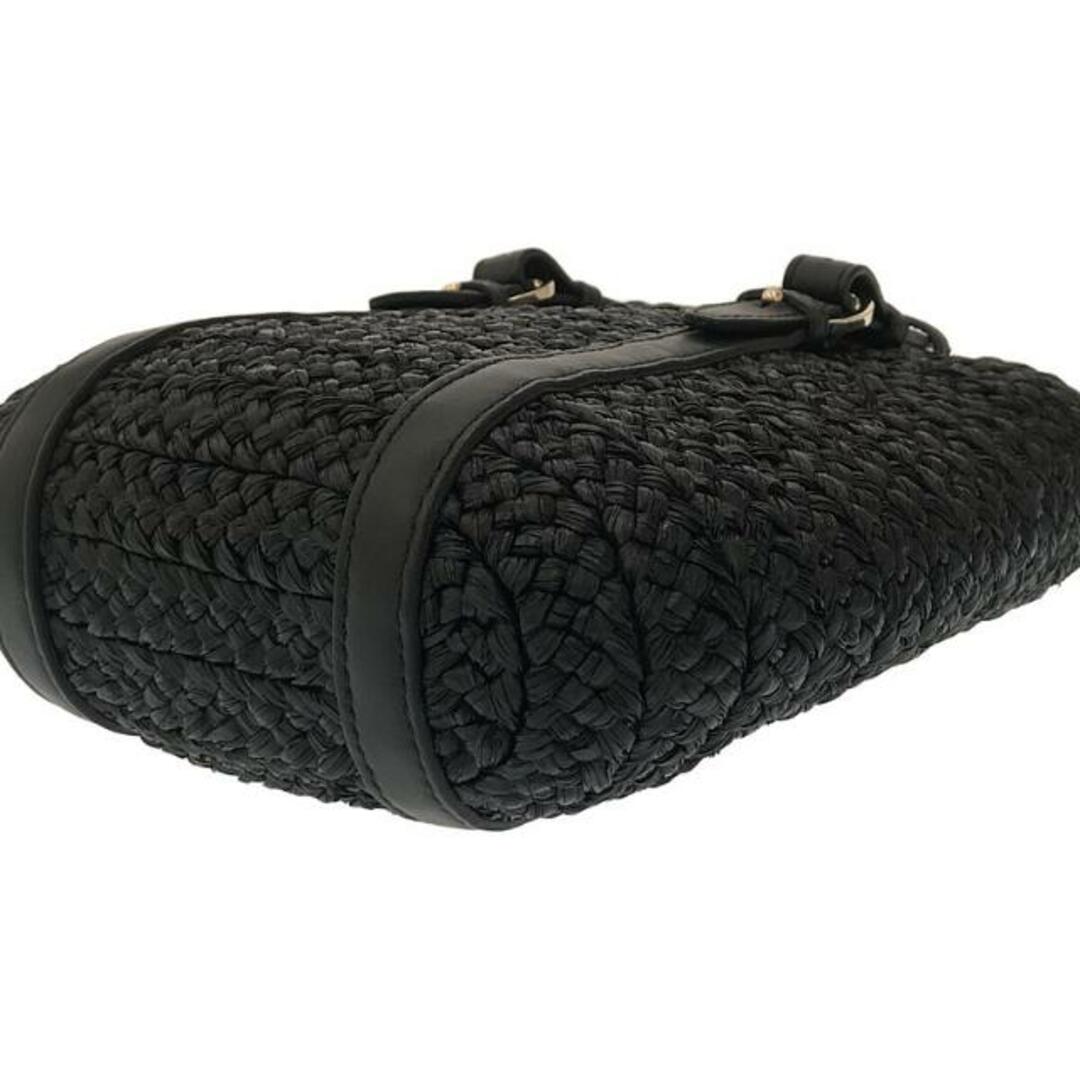 ヘレンカミンスキー ラフィア レザーコンビデザインバッグ A4サイズ