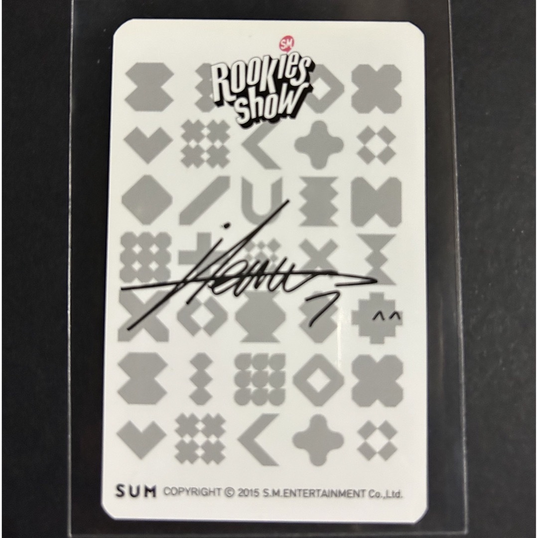 NCT ジェノ SM ROOKIES ルーキーズ トレカの通販 by 販売停止中SCJ's