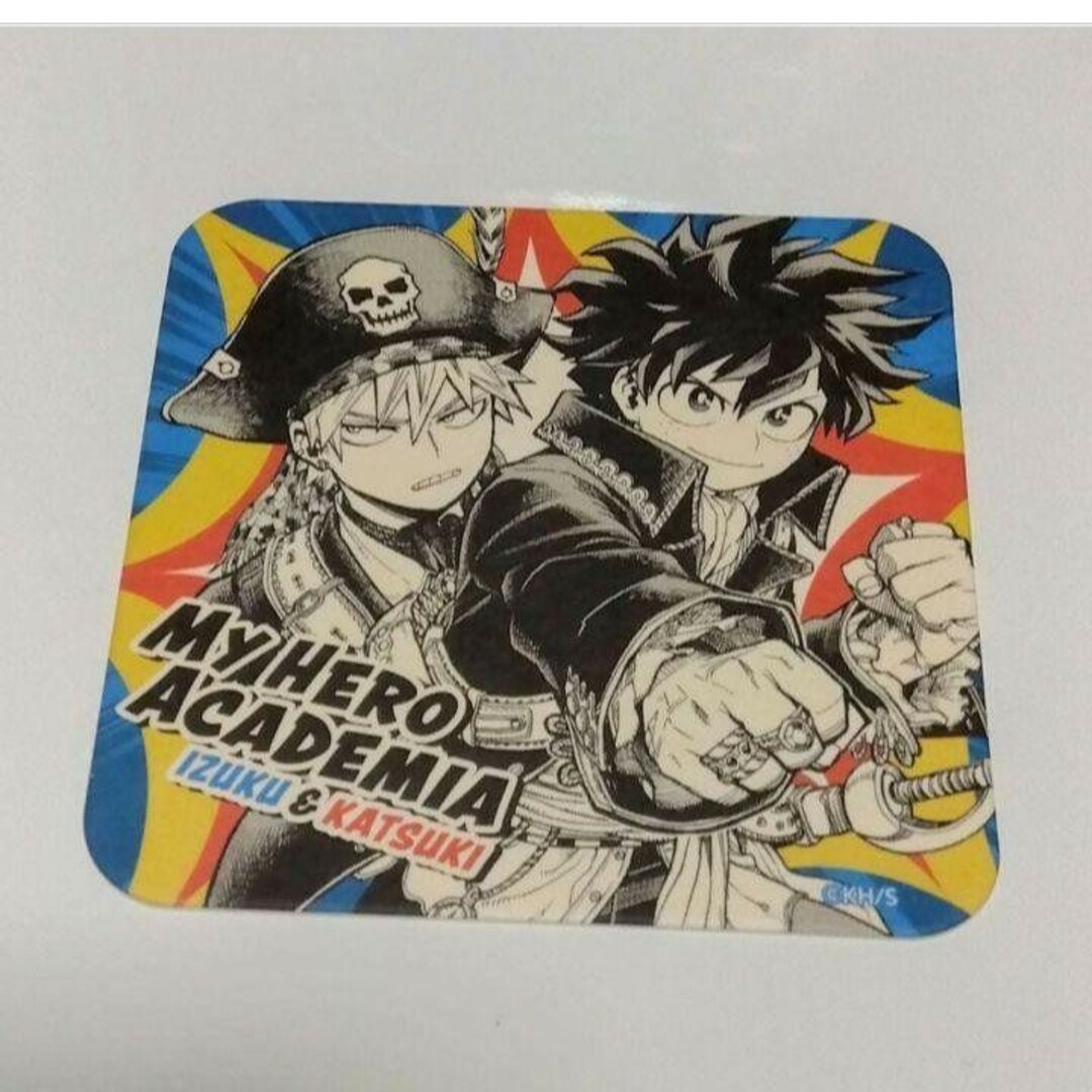 BANDAI - JF2023 ヒロアカ アートコースター 18 緑谷出久 爆豪勝己の