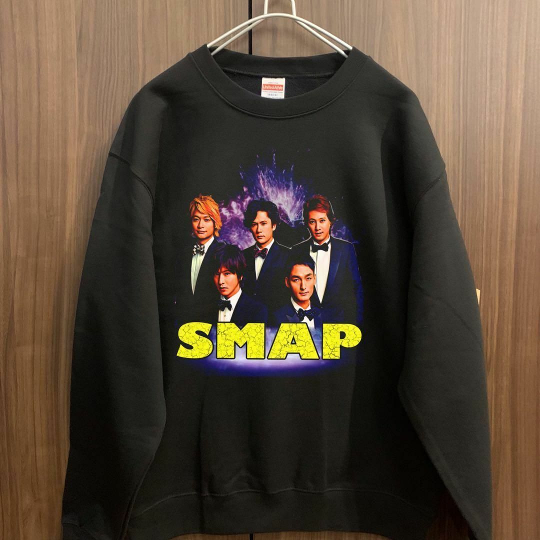 SMAP スマップ スウェット トレーナー ブラック vintageの通販 by