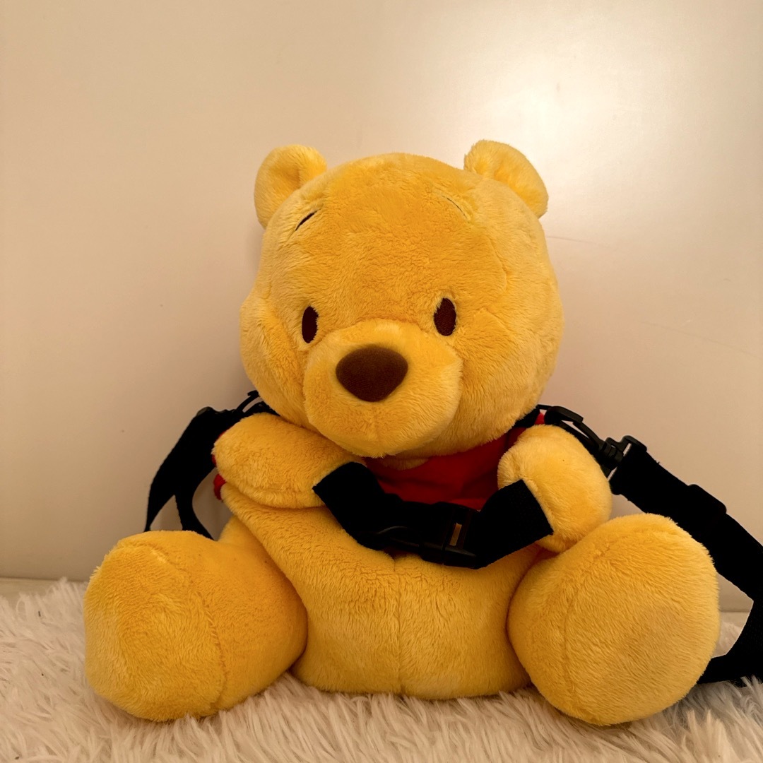 くまのプーさん - キャリーオンバッグ 2way プーさん ぬいぐるみ風の