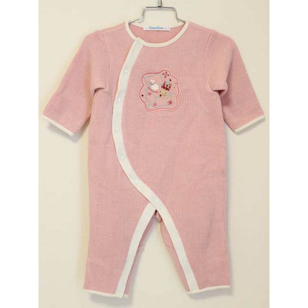 familiar - ▽ファミリア/familiar▽70cm 長袖カバーオール/ロンパース