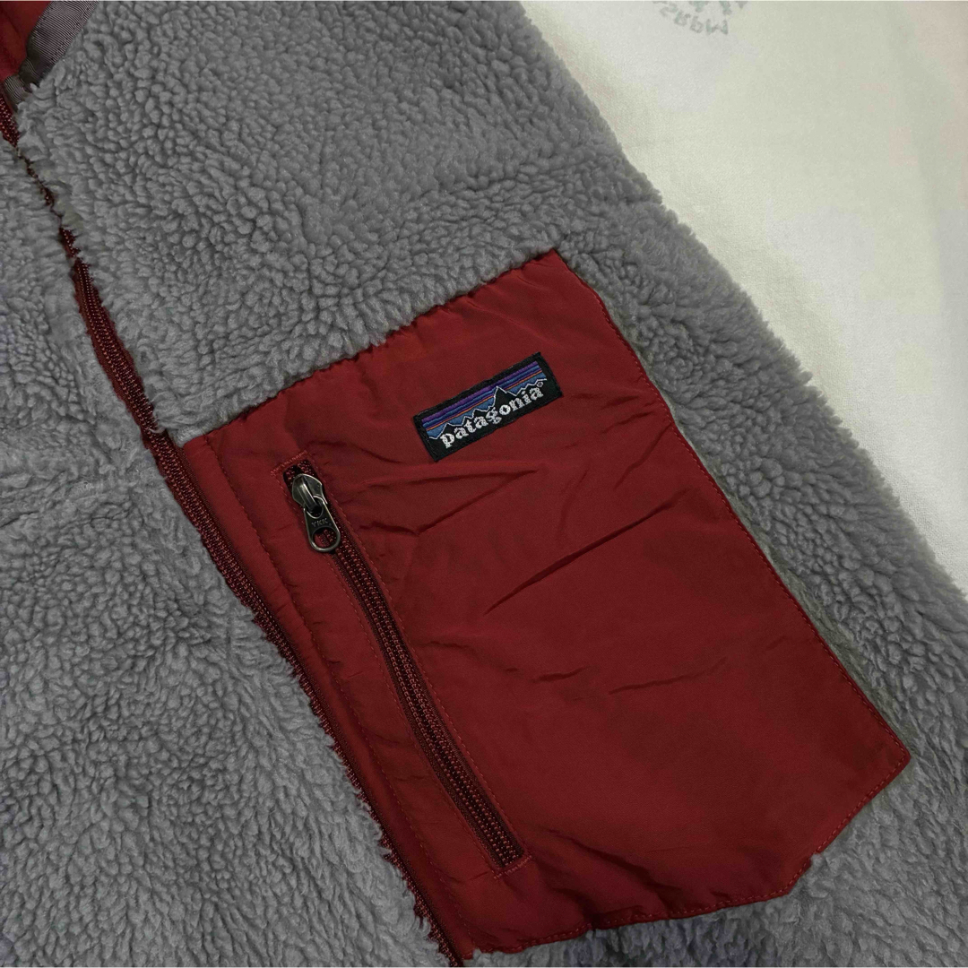 patagonia - patagonia レトロXジャケット F9 グレー フリース retroX