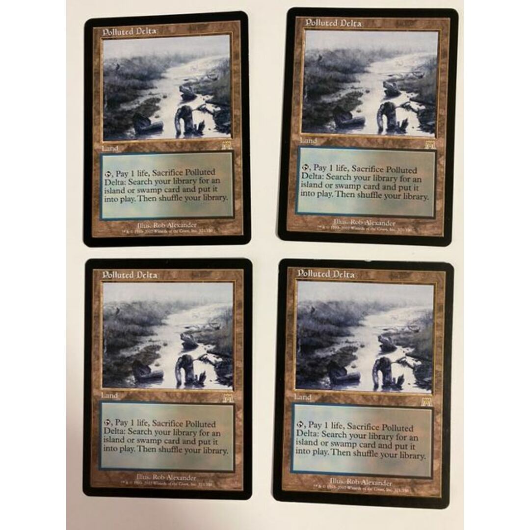 汚染された三角州/Polluted Delta 4枚 汚染された三角州 Polluted