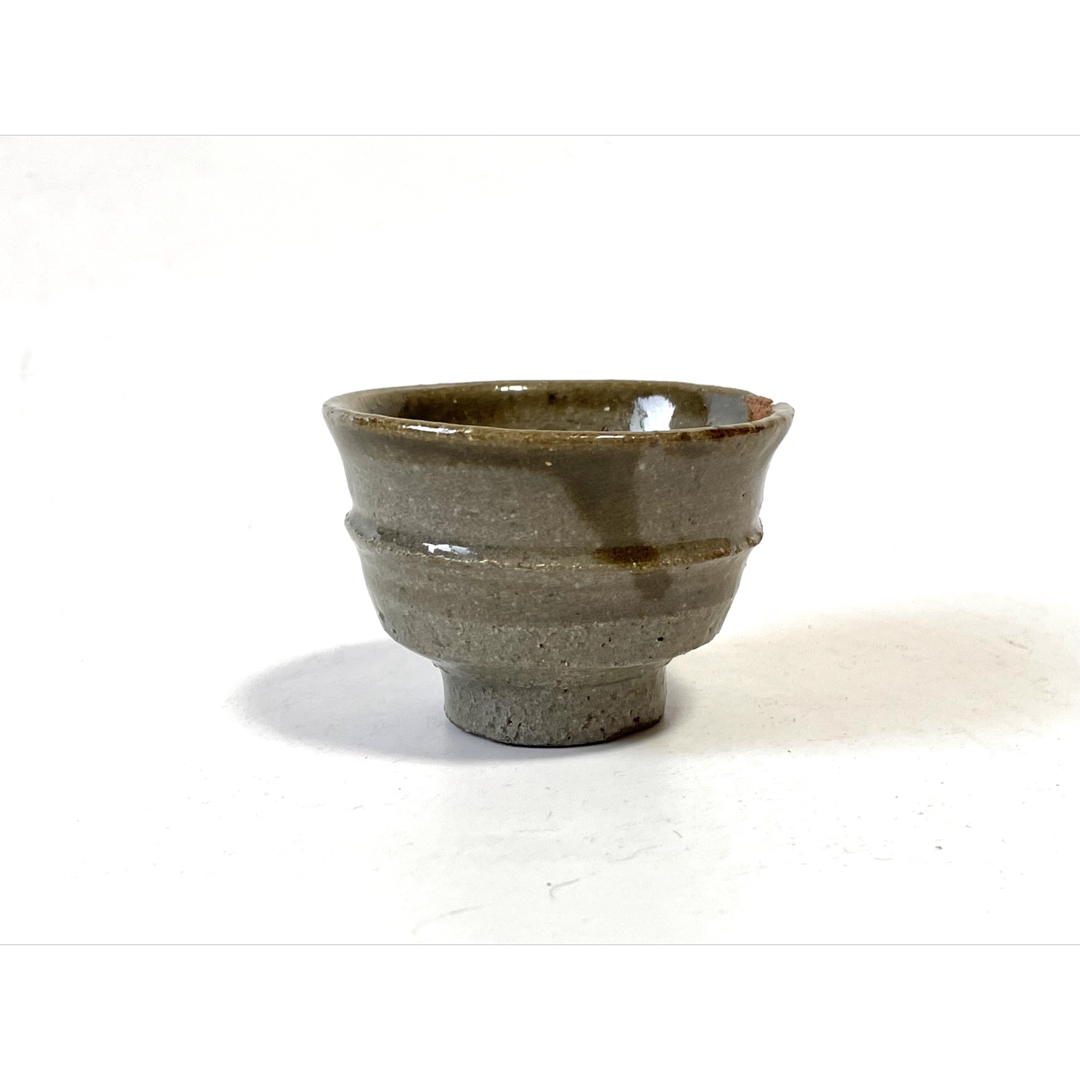 陶芸家 濱田庄司 浜田庄司 ？ 胴紐 皮鯨 ぐい呑 盃 酒器 箱なし 民芸の