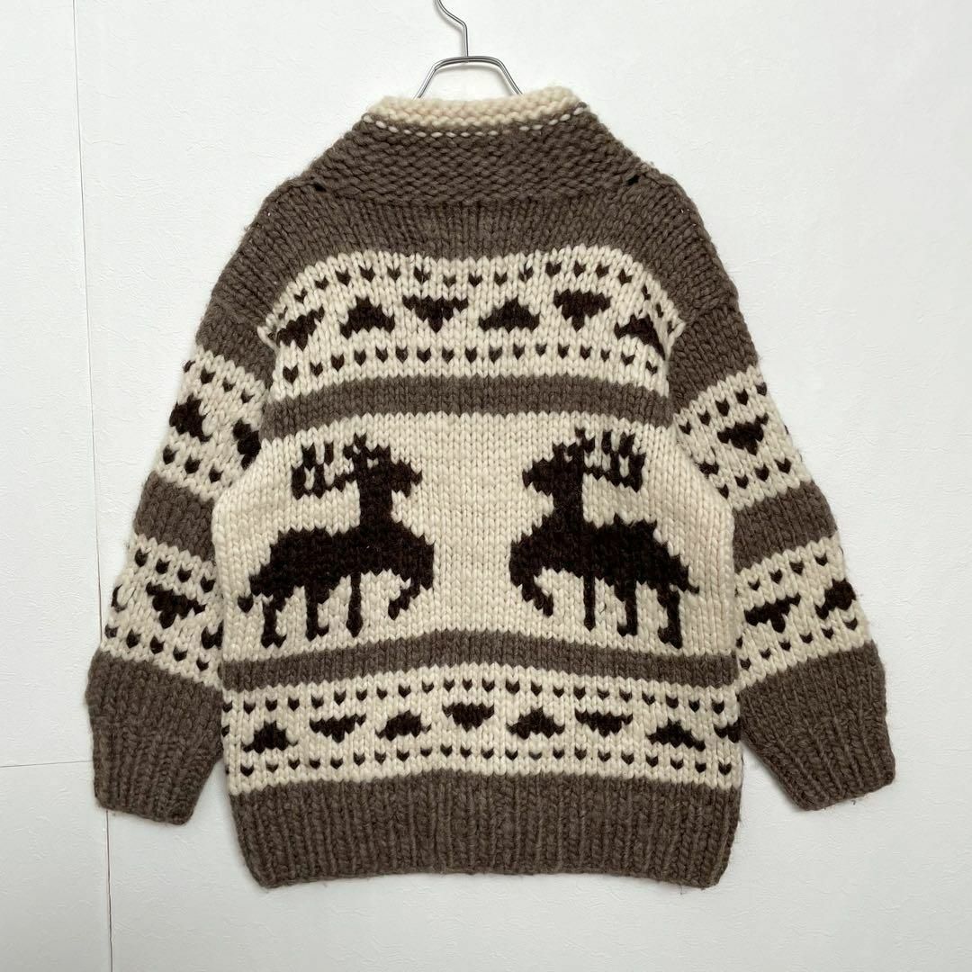 KANATA - KANATA カナタ ウッドボタン カナダ製 トナカイ カウチン