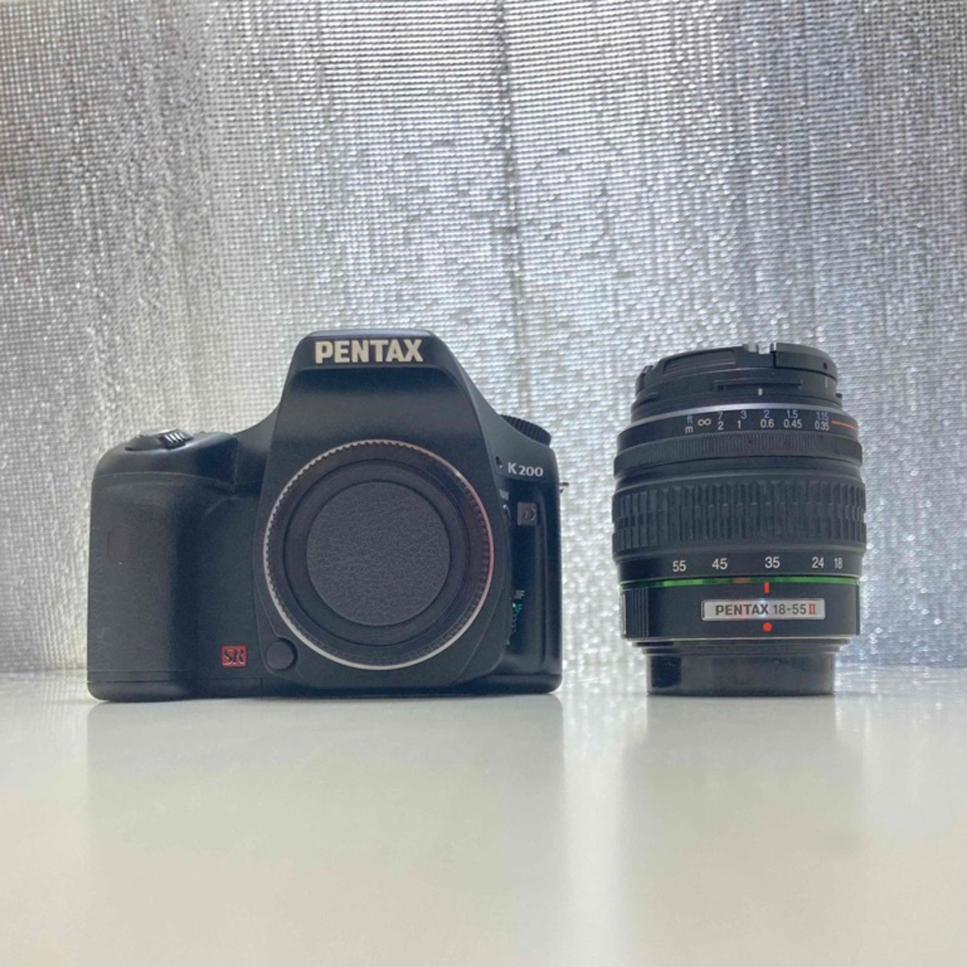 超美品 Pentax K200D + DA18-55mm レンズセット PENTAX K200D 18-55