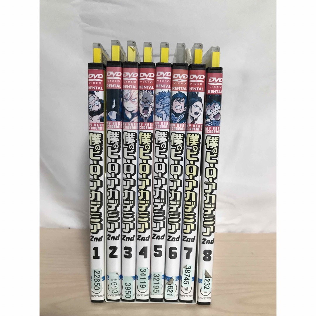 ヒロアカ第2期『僕のヒーローアカデミア 2nd』DVD 全8巻セット 全巻