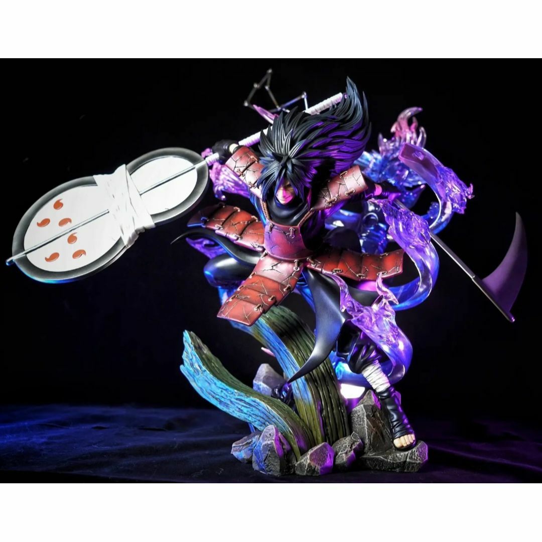 ナルト 疾風伝 うちはマダラ ガレージキット 塗装済み完成品