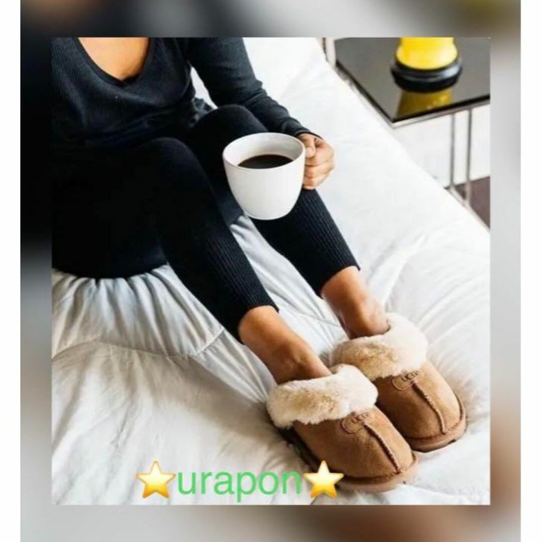 UGG - ラスト1点✨②新品✨23靴下～24素足履き✨UGG✨Coquette