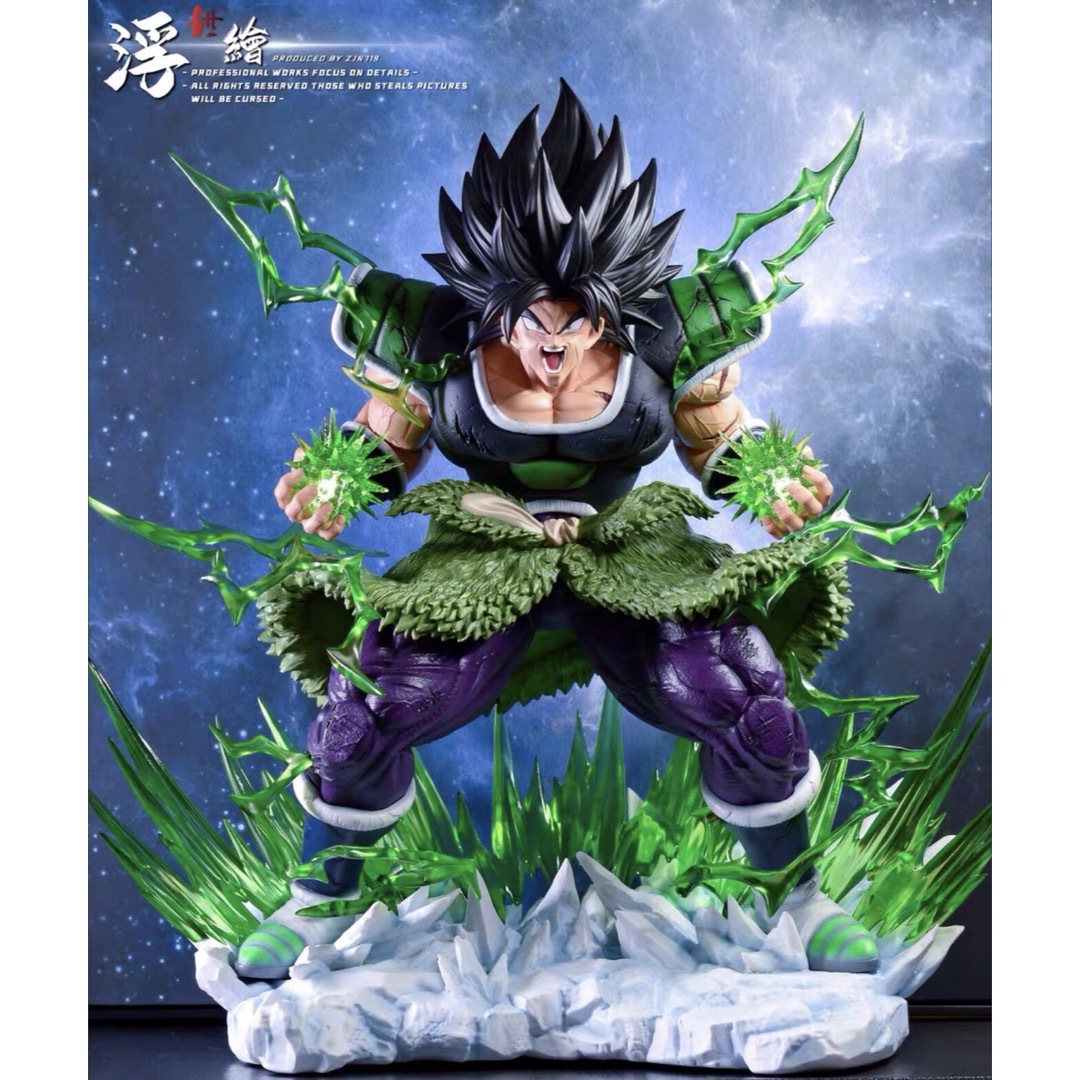 ドラゴンボール ブロリー ガレキ ガレージキット スタチュー X②④