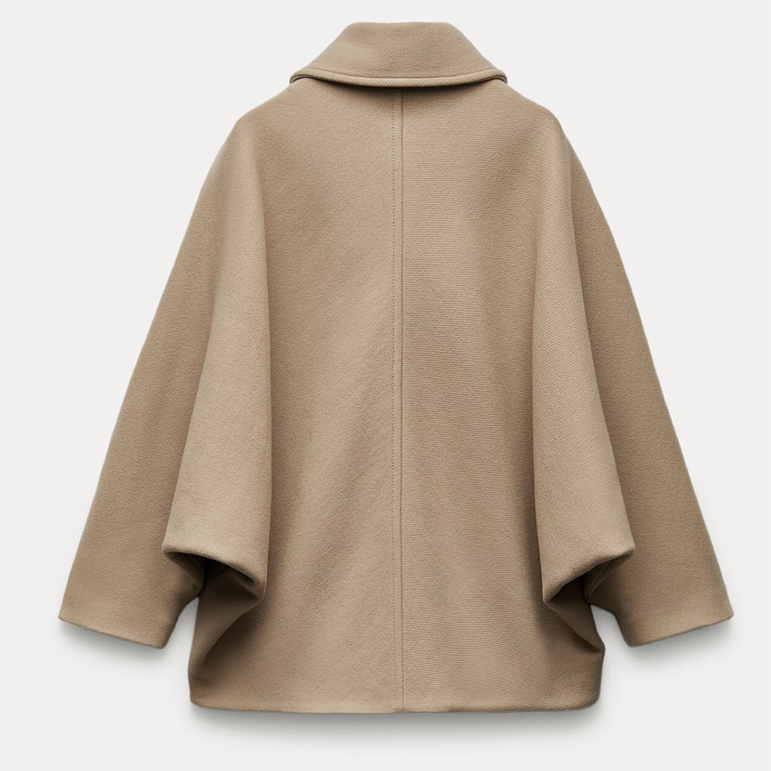 ZARA - 新品 ZARA ザラ ZW COLLECTION オーバーサイズショートコートの